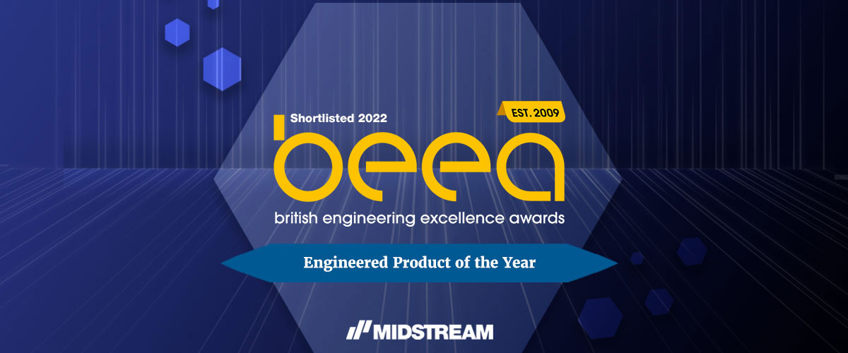 Midstream Lighting shortlisted for British Engineering Excellence Awards 2022